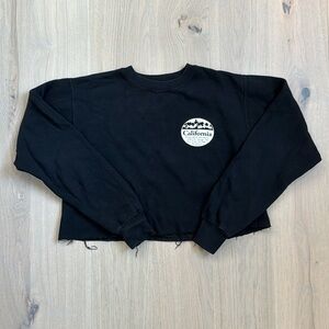 Brandy Melville John Galt Cropped Sweatshirt